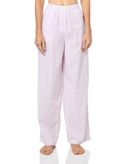 Foto 1 | Foto 1 | Pantalón Para Dormir Florence By Mills Para Mujer, Blanco Y Rosa A Rayas - Venta Internacional.