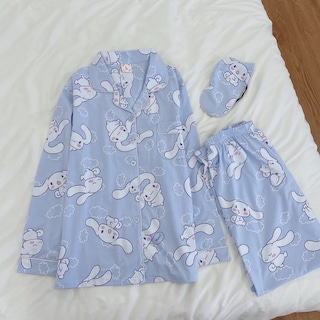 Foto 2 | Foto 2 | Pijama Roku Con Estampado De Anime Cinnamoroll Dog Para El Verano De 2023 - Venta Internacional.