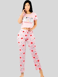 Foto 4 | Foto 4 | Pijama De 3 Piezas Mujer Pantalon Short Y Playera A Juego Pij-077-3 Diseño Unico Pijama De Mujer