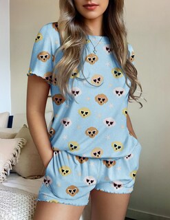 Foto 2 | Foto 2 | Conjunto de Pijama Ekouaer para Mujer-Venta Internacional