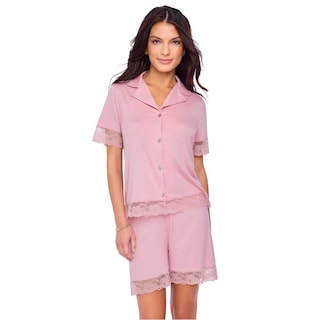 Foto 1 | Foto 1 | Pijama Ilusión 77162 Rosa para Mujer