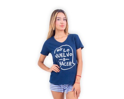 Foto 1 | Foto 1 | Conjunto De Pijama Short Para Mujer Marca Twins