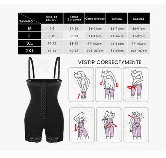 Foto 6 | Foto 6 | Fajas Body Shaper Reductora Mujer Colombianas Moldeador