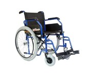 Silla de Ruedas ReActiv R218020To-TN color Azul Todo Terreno Descansapies Xtreme 18\