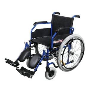 Foto 7 | Foto 8 | Silla de Ruedas ReActiv R218027To-TN color Azul Tormenta Todo Terreno Xtreme Elevapiernas 18''