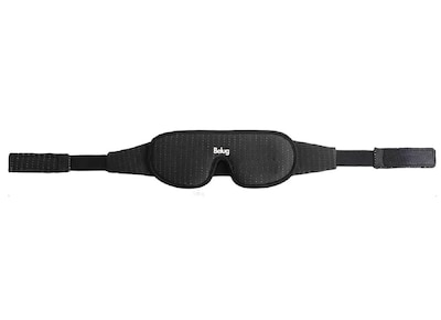Foto 1 | Foto 1 | Antifaz para Dormir Belug Negro Ajustable + 5 Tapones de Oídos