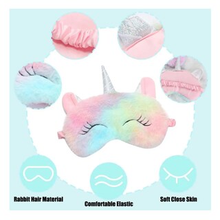 Foto 2 | Foto 2 | Máscara Para Dormir Unicornios 4pz Lab.g Colores