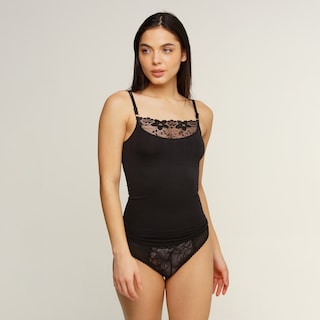 Foto 1 | Foto 1 | Camiseta Moldeadora Aylon Negra para Mujer