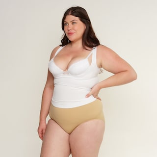 Foto 3 | Foto 3 | Camiseta Moldeadora Aylon Blanca Busto Abierto para Mujer