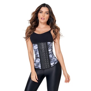 Foto 1 | Foto 1 | Cinturilla Deportiva Larga 3 Broches Látex Ann Chery Gris para Mujer
