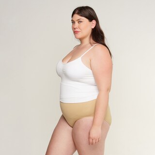 Foto 3 | Foto 3 | Camiseta Modeladora Aylon con Soporte en Busto 840 Blanco