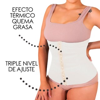 Foto 6 | Foto 6 | Faja Reductora Cinturilla Térmica Látex Con Algodón I Love Shape M2010