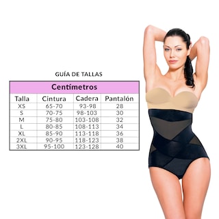 Foto 3 | Foto 3 | Faja Moldeadora Tv Ofertas Velform Cross Compression color Beige