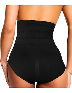 Foto 2 | Foto 2 | Faja Tipo Pantaleta Tatys Fashion Negra 3 Piezas para Mujer