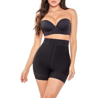 Foto 3 | Foto 3 | Short Alto Ann Chery Negro para Mujer