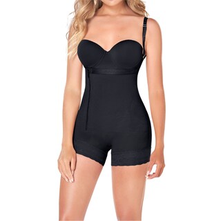 Foto 1 | Foto 1 | Faja Strapless Tipo Short Ann Chery Negro para Mujer