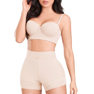 Foto 2 | Foto 2 | Short Ann Chery Levanta Glúteos Power Secret con Realce Invisible Color Beige