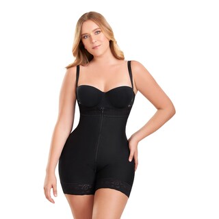 Foto 1 | Foto 1 | Faja Strapless Ann Chery Tipo Short Power Secret Con Realce Invisible Color Negro