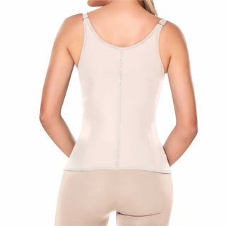 Foto 2 | Foto 2 | Semichaleco Ann Chery Beige 3 Broches Látex para Mujer