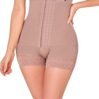 Foto 4 | Foto 4 | Faja Busto Tipo Short Ann Chery Giovanna Marrón para Mujer