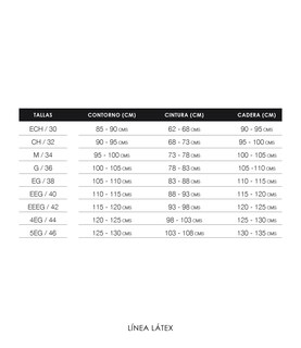 Foto 5 | Foto 5 | Chaleco Ann Chery 3 Broches Látex Color Negro