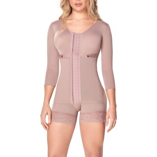 Foto 7 | Foto 7 | Faja Tipo Short Manga Confort color Cocoa