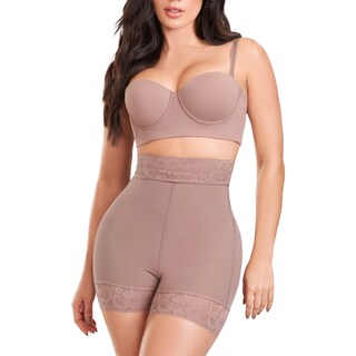 Foto 2 | Foto 2 | Short Alto Levanta Glúteos Ann Chery Marrón Invisible para Mujer
