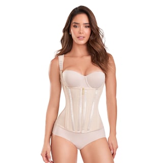 Foto 1 | Foto 1 | Chaleco 3 Broches Ann Chery Beige para Mujer