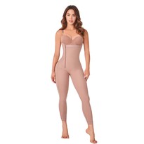 Faja Colombiana Full Body Postoperatorio Comfort Mujer Color Cocoa