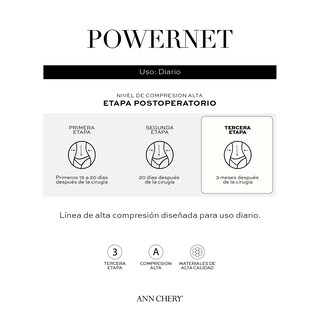 Foto 6 | Foto 6 | Faja Colombiana Ann Chery Tipo Body Panty Powernet Beige