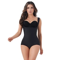 Faja Ann Chery Negra sin Costuras para Mujer