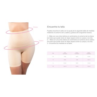 Foto 3 | Foto 3 | Faja Reductora Tipo Leggin I Love Shape M1003 color Marrón