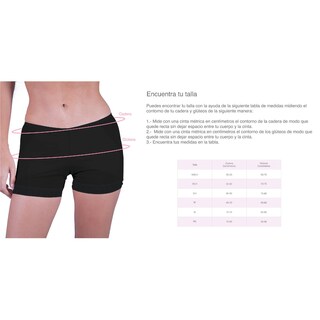 Foto 7 | Foto 7 | Faja short pushup levanta gluteos Negra I Love Shape M1001 T Xch