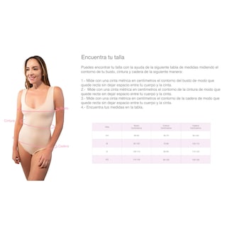 Foto 3 | Foto 3 | Body Control I Love Shape color Beige para Mujer