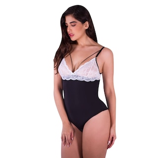 Foto 1 | Foto 1 | Body Clohe Lencería con Encaje M3024 I Love Shape Negro