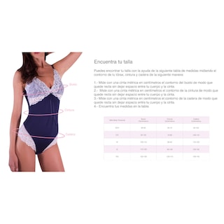 Foto 4 | Foto 4 | Body con Encaje I Love Shape Negro para Mujer