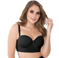 Uplady 8034 Brasieres Fajas Colombianas Sosten Colombianos Control Rollitos Modernos Strapless Push Up