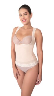 Foto 1 | Foto 1 | Camiseta Faja de Dama Licra con Latex I Love Shape M2004 color Nude