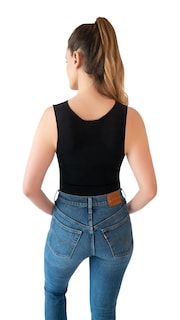 Foto 4 | Foto 4 | Camiseta Faja Modeladora I Love Shape M2031 color Negro sin Mangas para Dama