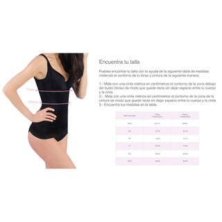 Foto 5 | Foto 5 | Camiseta Faja de Dama Licra Supernet Nude I Love Shape M2005 T