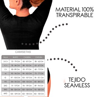 Foto 4 | Foto 4 | Camiseta Faja Modeladora para Dama con Mangas Negra I Love Shape