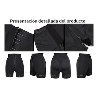 Foto 4 | Foto 4 | Panty Short Faja Mujer Colombiana Postparto Moldeadortalla M Eo Safe Imports Esi-21168 Negro