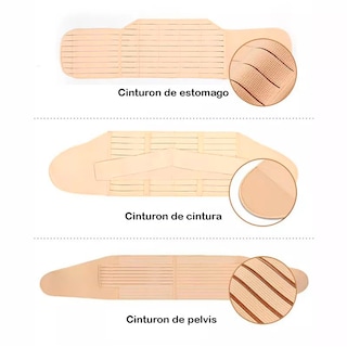 Foto 2 | Foto 2 | Faja Posparto Cirugia Maternidad 3 en 1 Ecobaby Original FPP Beige