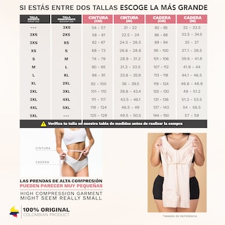Foto 4 | Foto 4 | Sonryse 066 Faja Colombiana A Media Pierna Control Abdominal Postparto