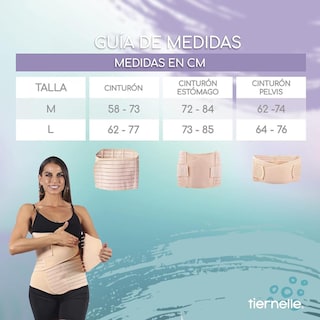 Foto 4 | Foto 4 | Tiernelle Faja Postparto Para Recuperación Color Nude Talla M