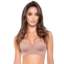 Brasier Strapless Copa Prehormada color Cocoa