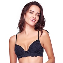 Brasier Demi Discreción Ilusión 7218 Negro