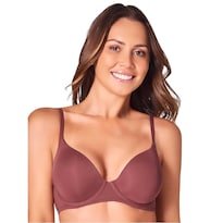 Brasier Copa Completa Discreción Ilusión 70082 Chocolate