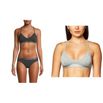 Bralette Calvin Klein Motive De Algodón Con Forro Ligero - Venta Internacional.