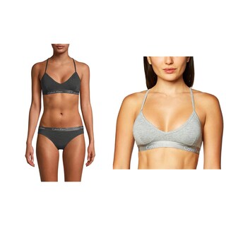 Foto 1 | Foto 1 | Bralette Calvin Klein Motive De Algodón Con Forro Ligero - Venta Internacional.